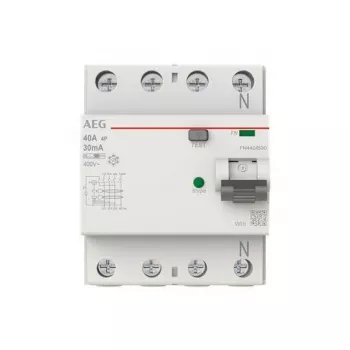 BUSCH-JAEGER Interruptor diferencial FN440/B30 4P Type B 40A 30mA (2CSF704556R1400)