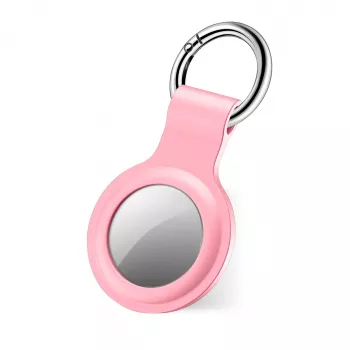 Capa em silicone SBS para Apple AirTag Rosa