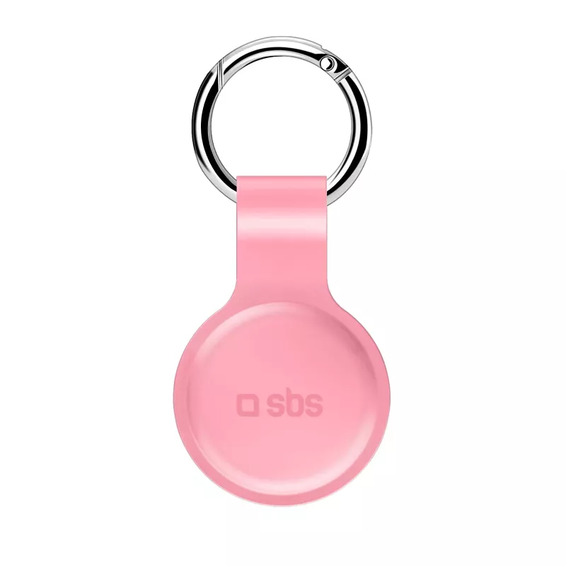 Capa em silicone SBS para Apple AirTag Rosa