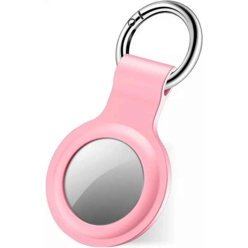 Capa em silicone SBS para Apple AirTag Rosa