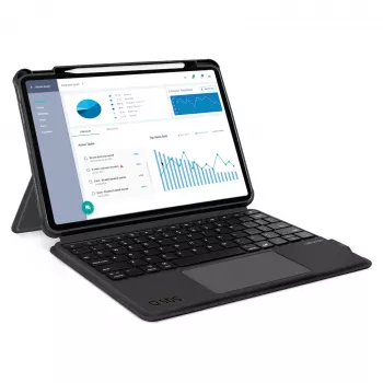 Teclado sem fios SBS com capa para iPad Air 10,9 polegadas (2020/2022), iPad Air 11 polegadas (2024), iPad Pro 11 polegadas (2018/2022) - Preto