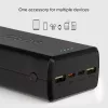 Power bank SBS 30000 mAh Power Delivery 20W multi-porta Preto