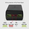 Power bank SBS 30000 mAh Power Delivery 20W multi-porta Preto