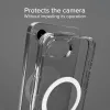 SBS Capa Extreme Mag D3O MagSafe para iPhone 16e/17e - transparente