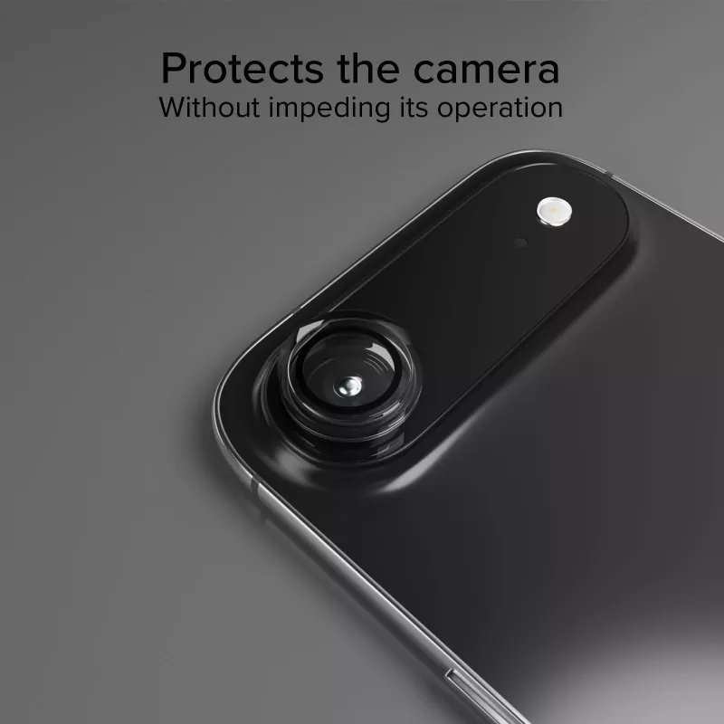 Proteção de lente de vidro da câmara SBS com tecnologia D3O para iPhone 17 Air