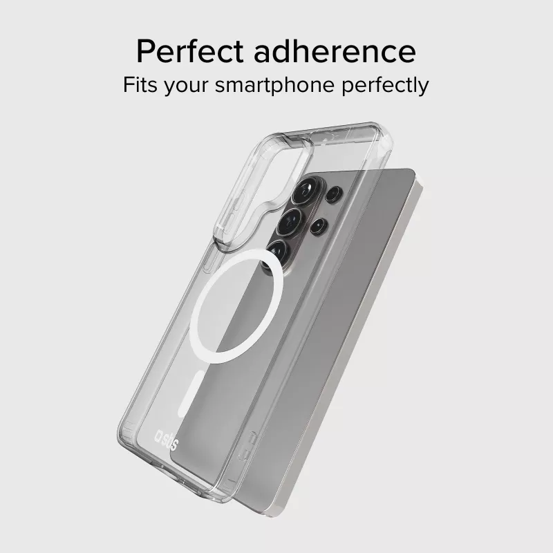 SBS Capa Light Mag para Samsung Galaxy S26 Ultra, Transparente, Compatível com MagSafe