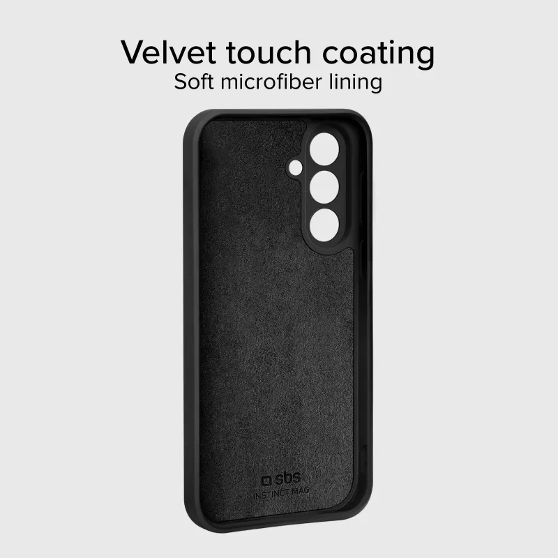 Capa SBS Instinct Mag para Samsung Galaxy S26, Preta, compatível com MagSafe