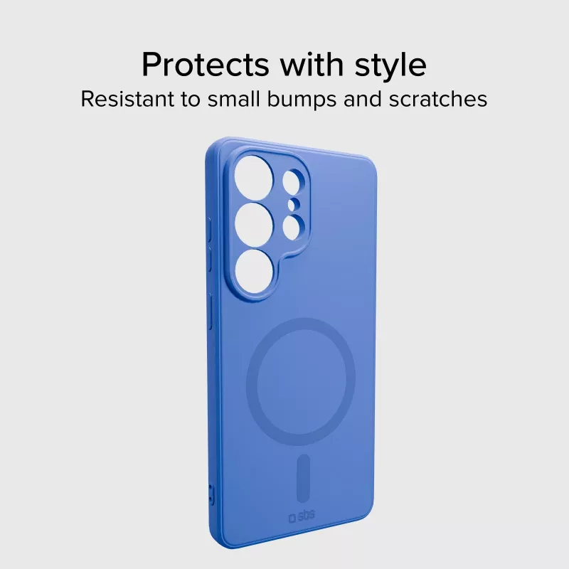 Capa SBS Instinct Mag para Samsung Galaxy S26 Ultra, compatível com MagSafe, Azul