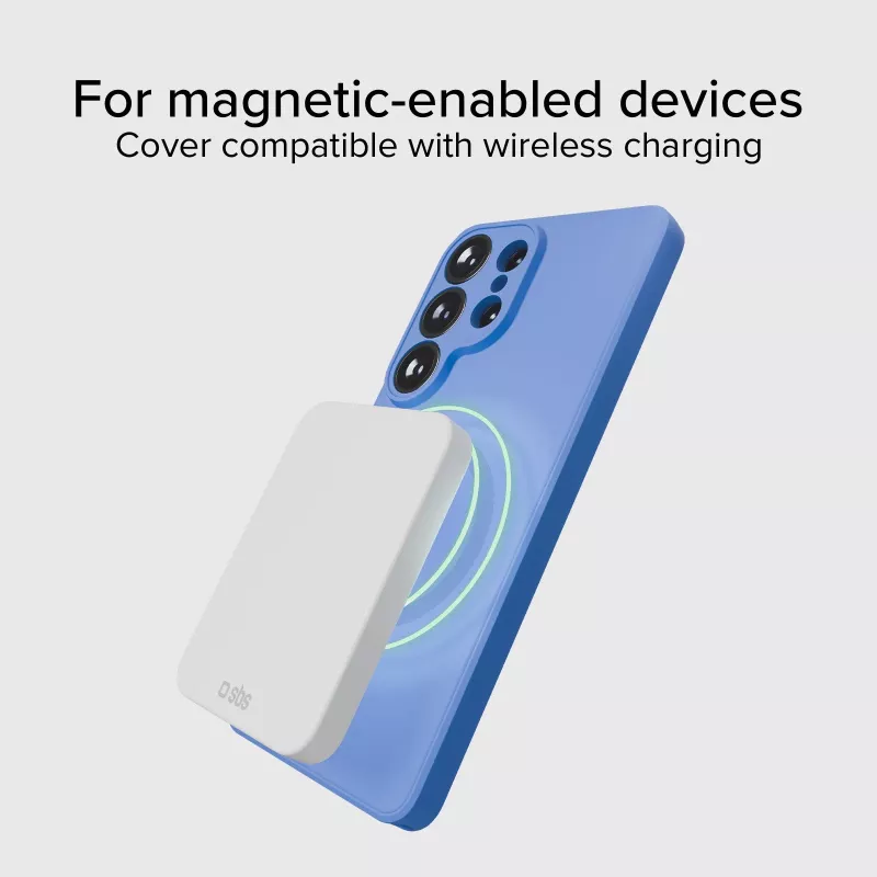 Capa SBS Instinct Mag para Samsung Galaxy S26 Ultra, compatível com MagSafe, Azul