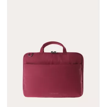 Mala Tucano Darkolor Slim para portátil 13-14 polegadas, vermelha