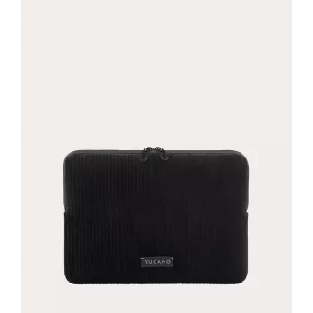 Capa para portátil TUCANO Velluto 2 para MacBook Air 13 (M4/M3/M2/M1/2025-2018) / Pro 13 / portátil 12, preto