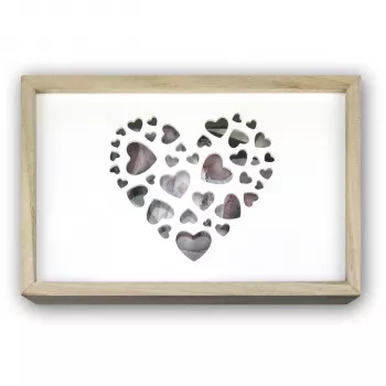 ZEP Love Box USB 10x15 madeira para fotos e pen CZ1246