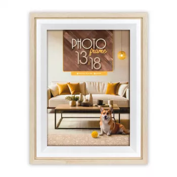 ZEP Bologna creme 20x30 moldura de madeira BG623C