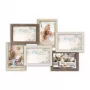 ZEP Trani 6Q SH566 moldura multifoto MDF para 6 fotos 10x15cm preta