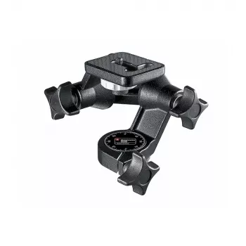 Manfrotto 3D Junior Cabeça de Tripé de 3 Vias (Preto, 4 kg de Carga)