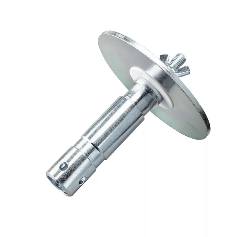 Manfrotto 163-10 Adaptador Spigot para iluminação, 28 mm (1-1/8 in) com rosca M10, placa de 120 mm