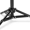 Estativo de luz Manfrotto 156BLB Backlite - alumínio, preto, 210 cm