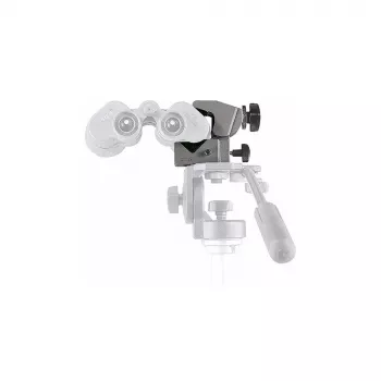 Maxila de aperto Manfrotto Super Clamp 035BN em alumínio preto com encaixe sextavado de 16 mm e recetor de 5/8