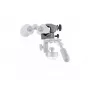 Maxila de aperto Manfrotto Super Clamp 035BN em alumínio preto com encaixe sextavado de 16 mm e recetor de 5/8