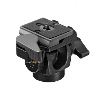 Cabeça de monopé Manfrotto 234RC com placa de engate rápido - preta