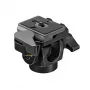 Cabeça de monopé Manfrotto 234RC com placa de engate rápido - preta