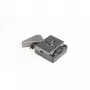 Adaptador de engate rápido Manfrotto 323 com placa RC2 (200PL-14) - preto