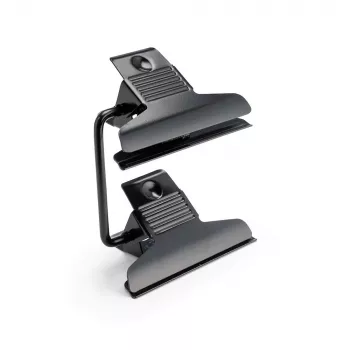 Alicate de mola Manfrotto Multiclip preto, abertura de 35 mm, capacidade de carga 2 kg