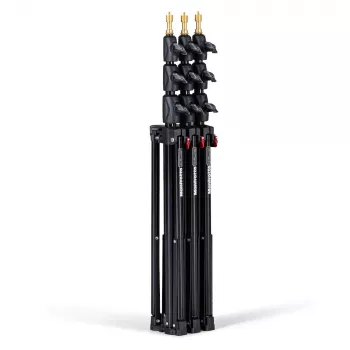Manfrotto 1051BAC x 3 Kit de tripés de luz compactos com bolsa