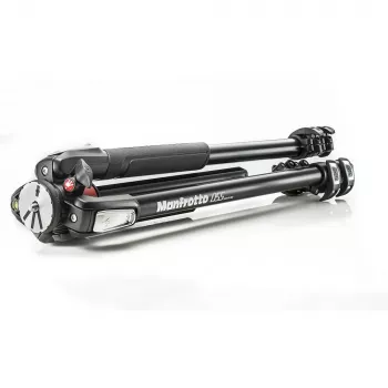 Manfrotto Tripé 055XPRO3 com 3 secções, alumínio, preto