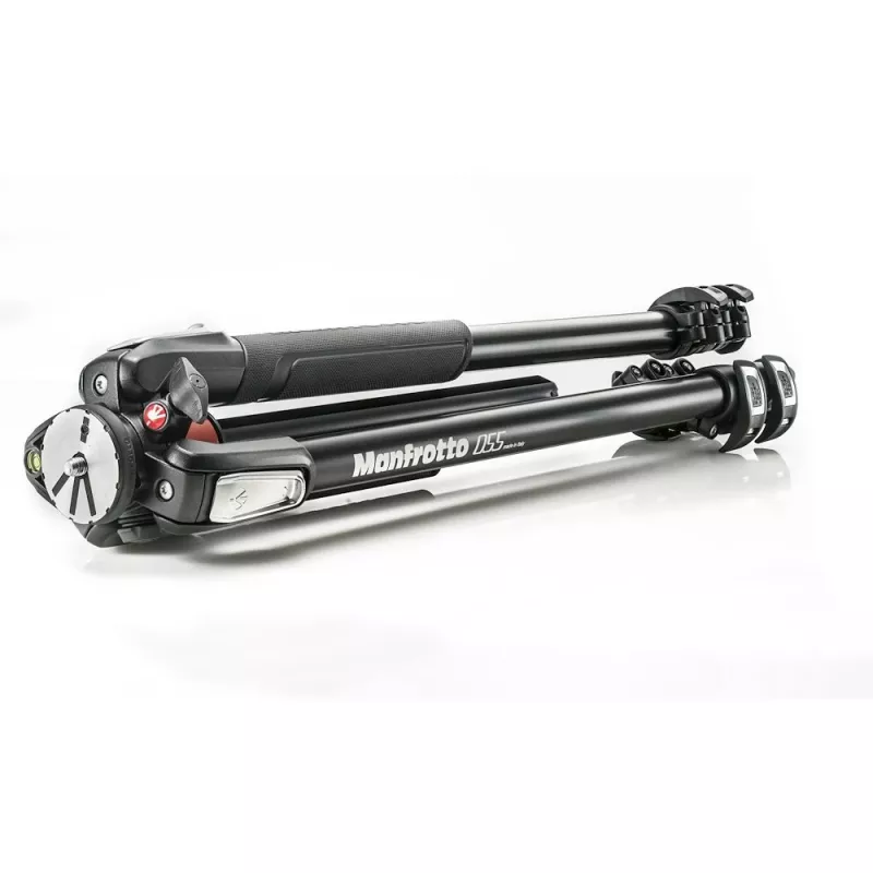 Manfrotto Tripé 055XPRO3 com 3 secções, alumínio, preto