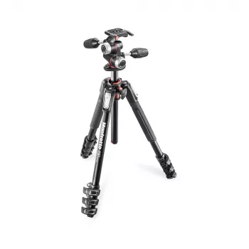 Manfrotto Tripé 190XPRO4 com cabeça de 3 vias X-Pro