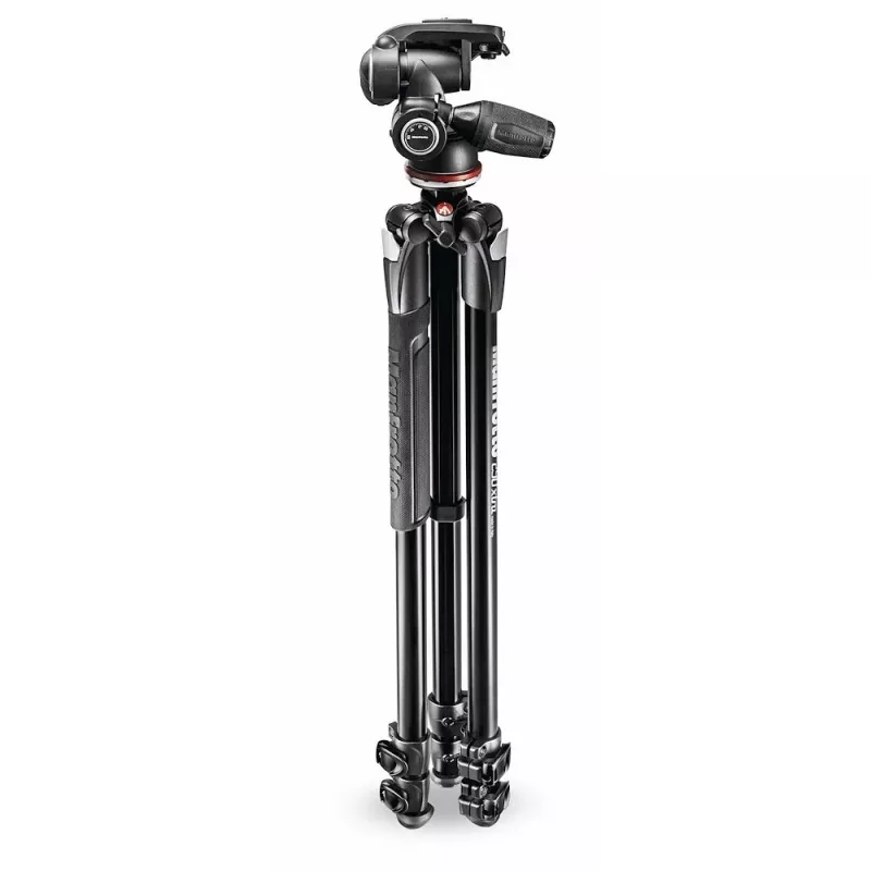 Manfrotto Série 290 MK290XTA3-3W Tripé com cabeça de 3 vias (preto)