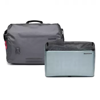Manfrotto Manhattan Messenger Speedy 30 Bolsa preta para portátil 15,6 polegadas