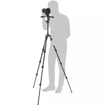 Manfrotto Befree 3W Live Lever Kit de tripé MKBFRLA4BK-3W