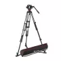 Manfrotto MVK504XTWINGA Twin tripé de alumínio com cabeça de vídeo fluida 504X Kit