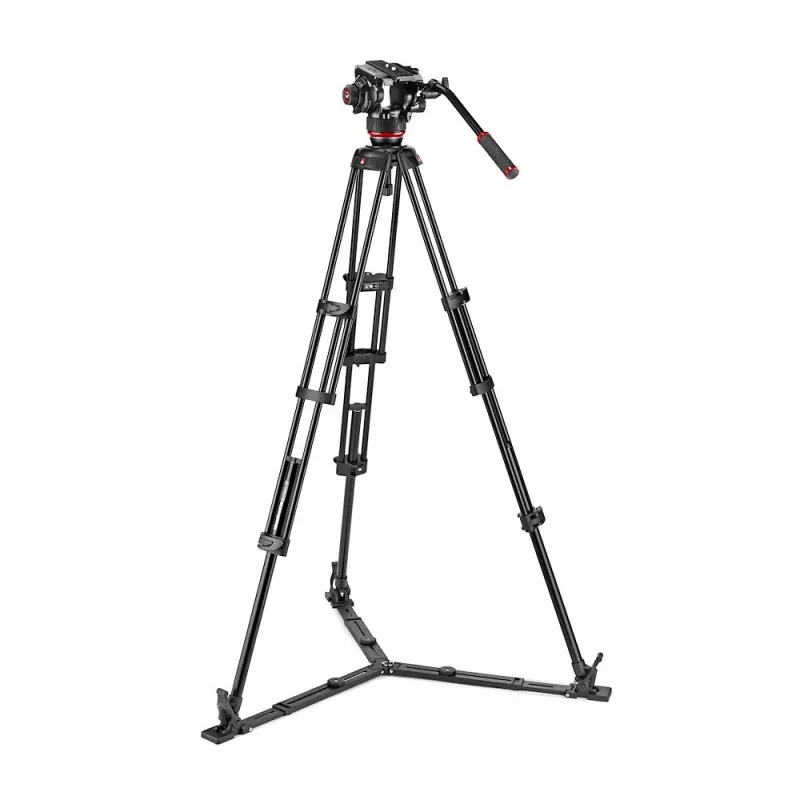 Manfrotto MVK504XTWINGA Twin tripé de alumínio com cabeça de vídeo fluida 504X Kit