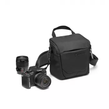 Mala de ombro para câmara Manfrotto Advanced III S preta