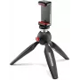 Manfrotto PIXI Smart mini tripé com suporte para smartphone - preto