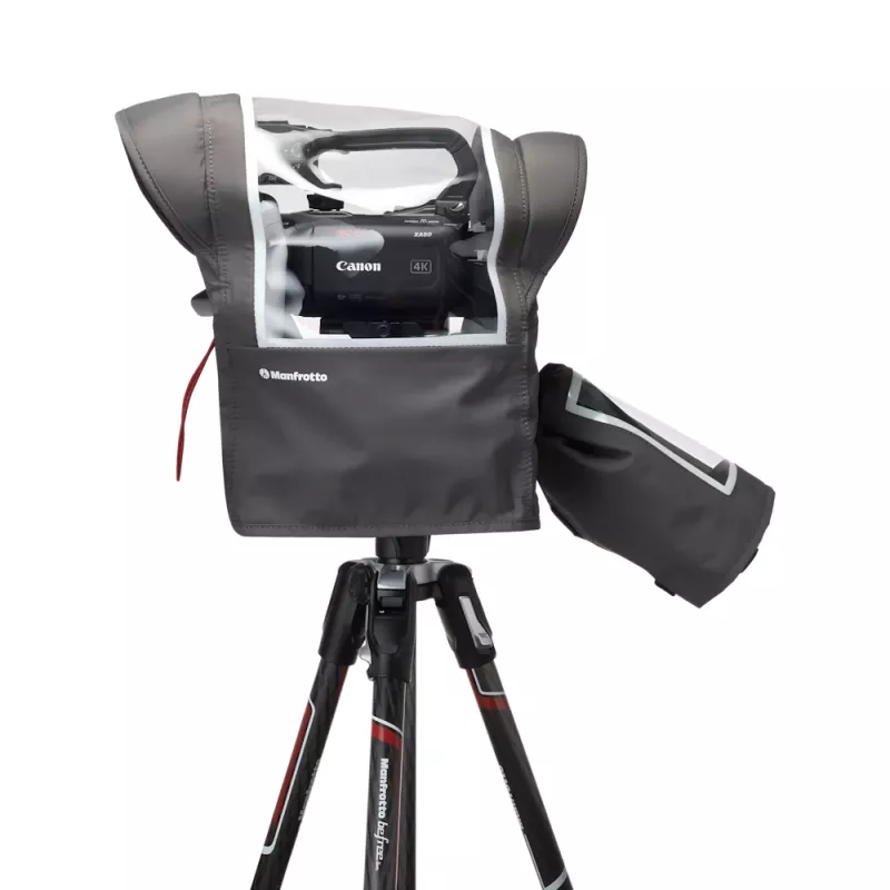 Capa de chuva para câmara Manfrotto Pro Light Cineshield S/M