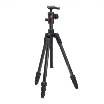 Kit de tripé Manfrotto Befree Advanced AS Twist Carbon MKBFRTC4FB-BH