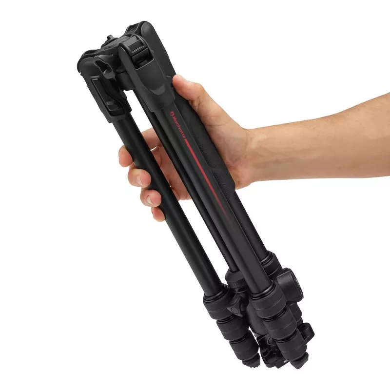 Kit de tripé Manfrotto BEFREE Advanced Twist AS com cabeça de esfera (alumínio, cinzento)