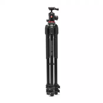 Tripé Manfrotto 190X em alumínio com cabeça de esfera 496RC2 (preto)