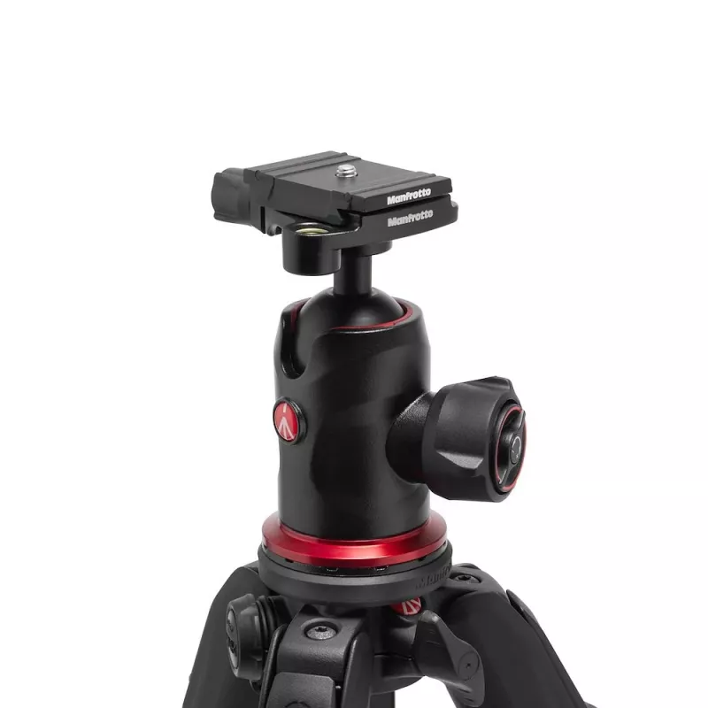 Tripé Manfrotto 190X em alumínio com cabeça de esfera 496RC2 (preto)