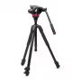Manfrotto 055 Video alumínio preto com cabeça 502AH