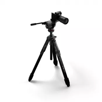 Tripé Manfrotto ONE em alumínio com cabeça fluida 500X