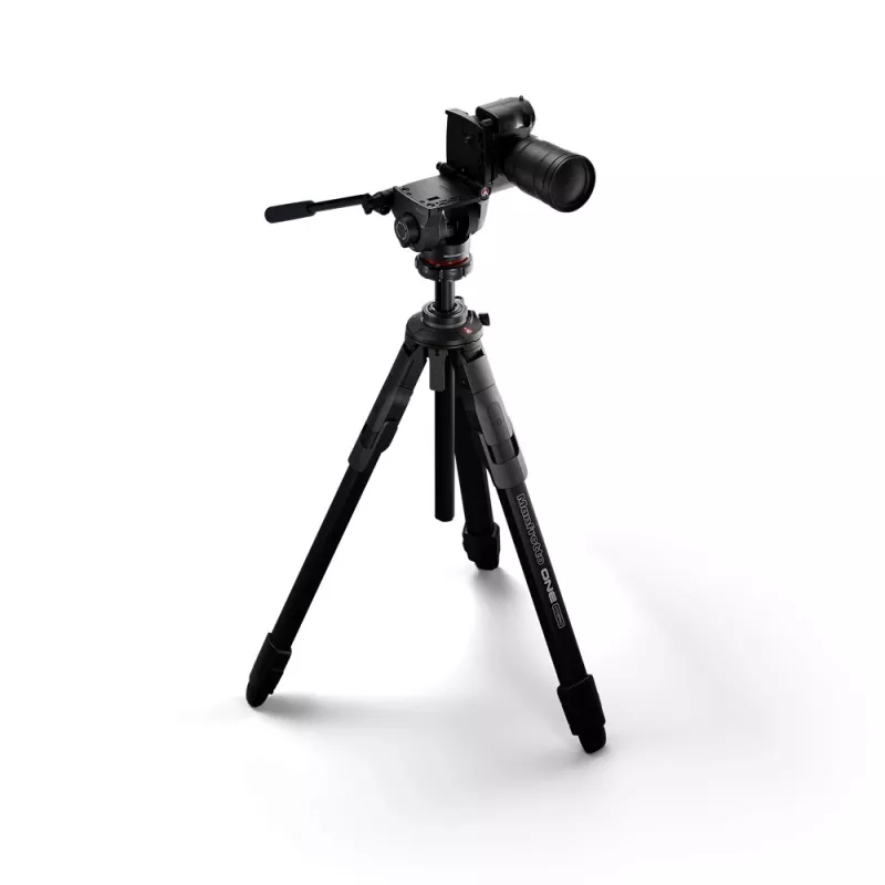 Tripé Manfrotto ONE em alumínio com cabeça fluida 500X