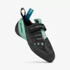 Scarpa Instinct VS Woman Sapatos de escalada, Preto/Aqua, EU 35,5