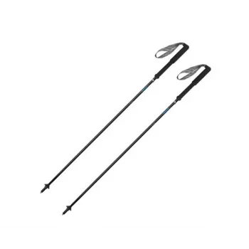 Bastões de marcha nórdica Gabel Carbon Feather-R 130 cm Preto