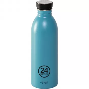 24Bottles Urban Bottle 500 ml Powder Blue aço inoxidável tampa de rosca