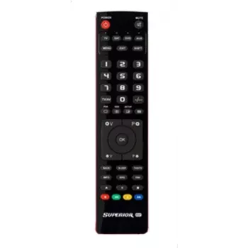 Comando Bluetooth universal SUPERIOR ELECTRONICS com air mouse e aprendizagem IR - preto